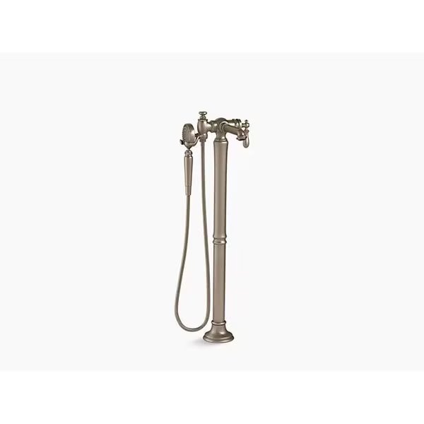 Artifacts Floor-Mount Bath Filler Trim With Handshower, Kohler, Mfr#: T72790-9M-BV